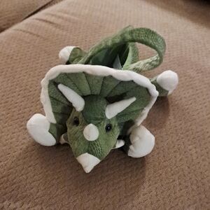 Triceratops Dinosaur Plush Carry Basket